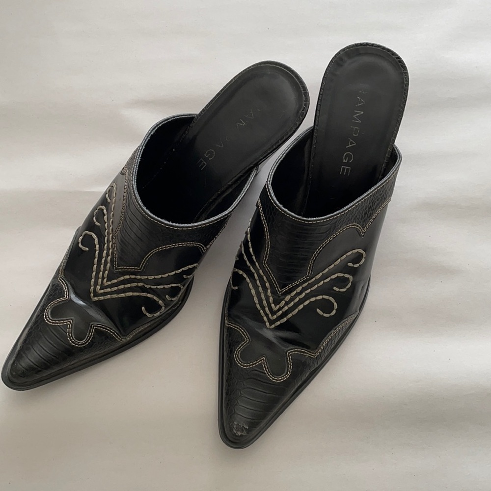 Vintage Rampage Mules Sz 8